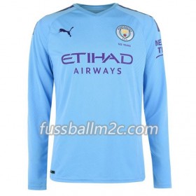 Fußballtrikots Manchester City Heim Trikotsatz 2019-2020 Langarm